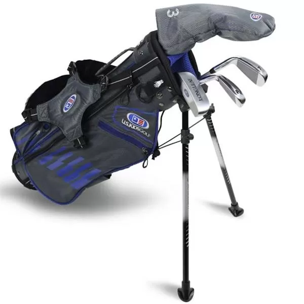 Junior 45" 4 Club Stand Set Right Hand Grey - Blue 3 Junior 45" 4 Club Stand Set Right Hand Grey - Blue
