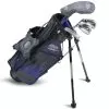 Junior 45" 4 Club Stand Set Left Hand Grey - Blue -Sale Golf Online US20C1003003 L