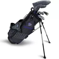 Junior 54" 5 Club Stand Set Right Hand Grey Purple