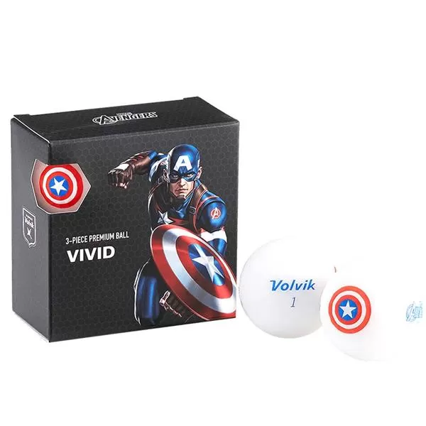 Vivid 4 Ball Box Capt. America ONE 3 Vivid 4 Ball Box Capt. America ONE