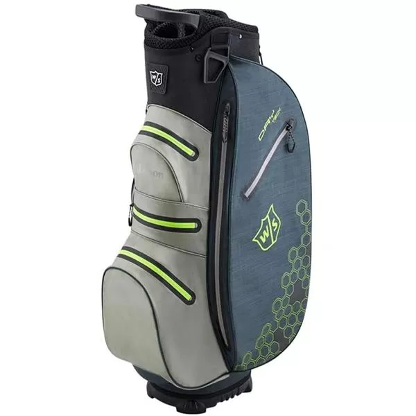 Wilson Dry Tech II Cart Bag Black - Green 3 Wilson Dry Tech II Cart Bag Black - Green