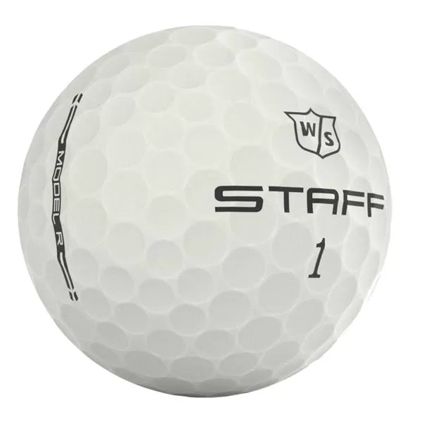 Wilson Staff Model R Ball White 6 Wilson Staff Model R Ball White - Image 4