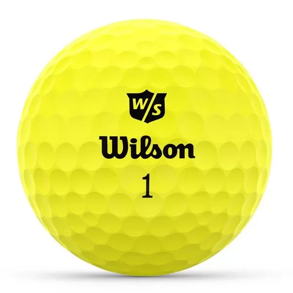 Wilson Duo Optix 12 Ball Yellow 4 Wilson Duo Optix 12 Ball Yellow - Image 2