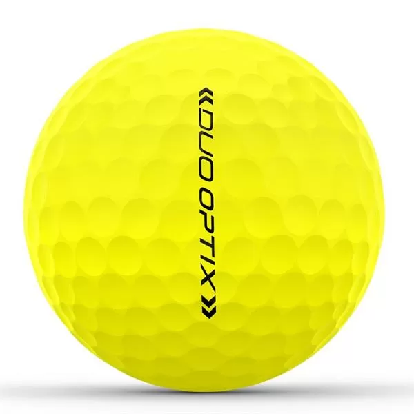 Wilson Duo Optix 12 Ball Yellow 5 Wilson Duo Optix 12 Ball Yellow - Image 3