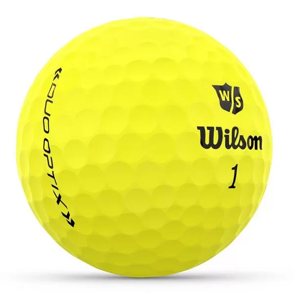 Wilson Duo Optix 12 Ball Yellow 6 Wilson Duo Optix 12 Ball Yellow - Image 4