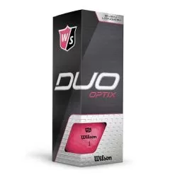 Wilson Duo Optix 12 Ball Pink -Sale Golf Online WGWP50900002 2 L