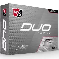 Wilson Duo Soft+ Golf Balls White